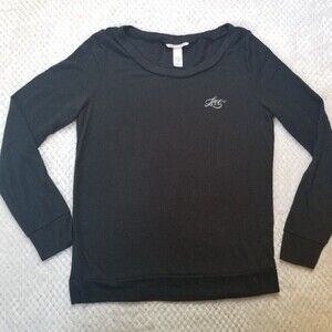 Victoria's Secret black long sleeve Love shirt size XS